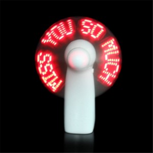 led message fan