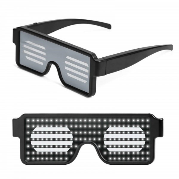 led message diapaly glasses