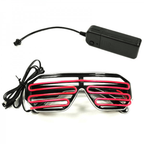 ed flashing sunglasses